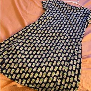 Pineapple teeshirt dress